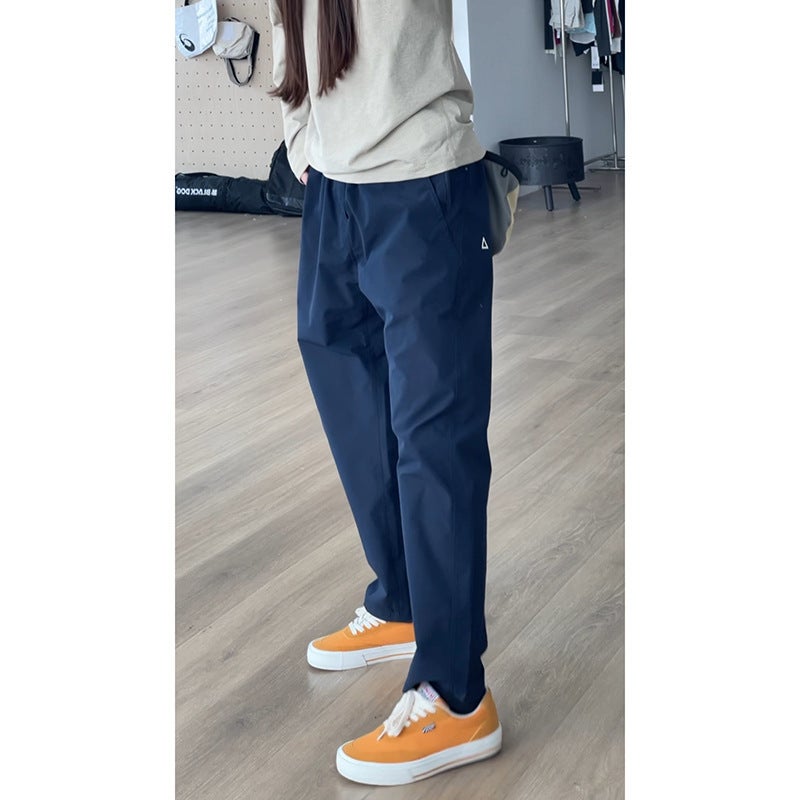 سروال شحن مقاوم للماء باللون الأزرق البحري للأولاد، سروال خارجي أمريكي وظيفي للتسلق، علامة تجارية عصرية، سروال مستقيم كروك - Image 3